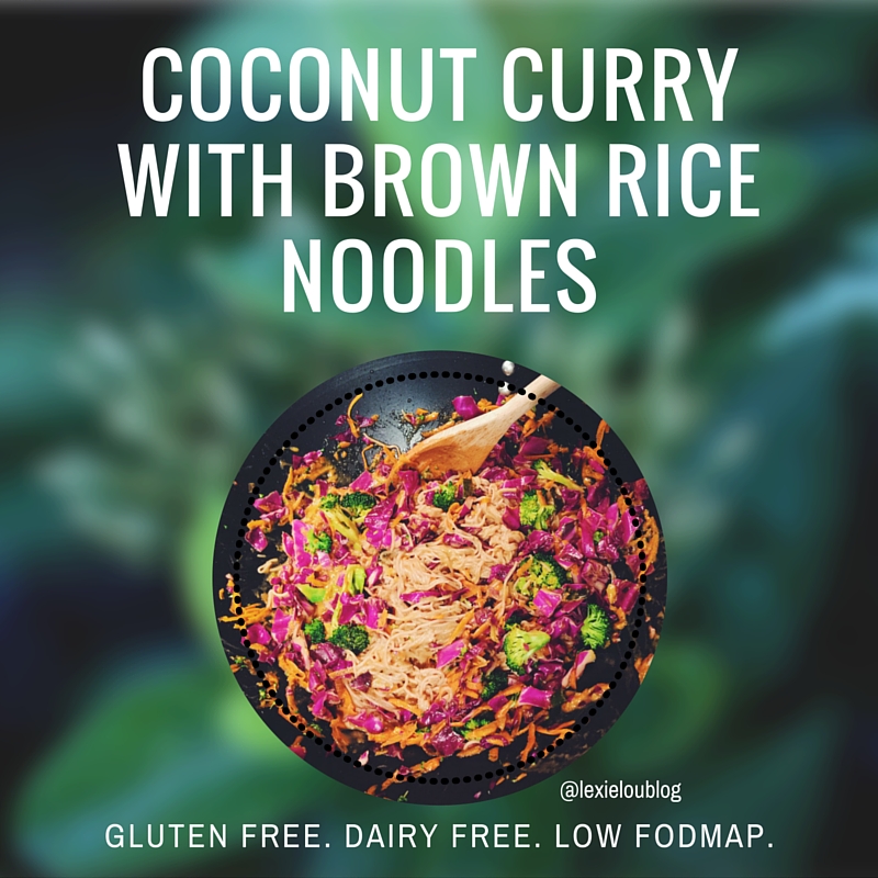 Coconut Curry Noodle Bowl